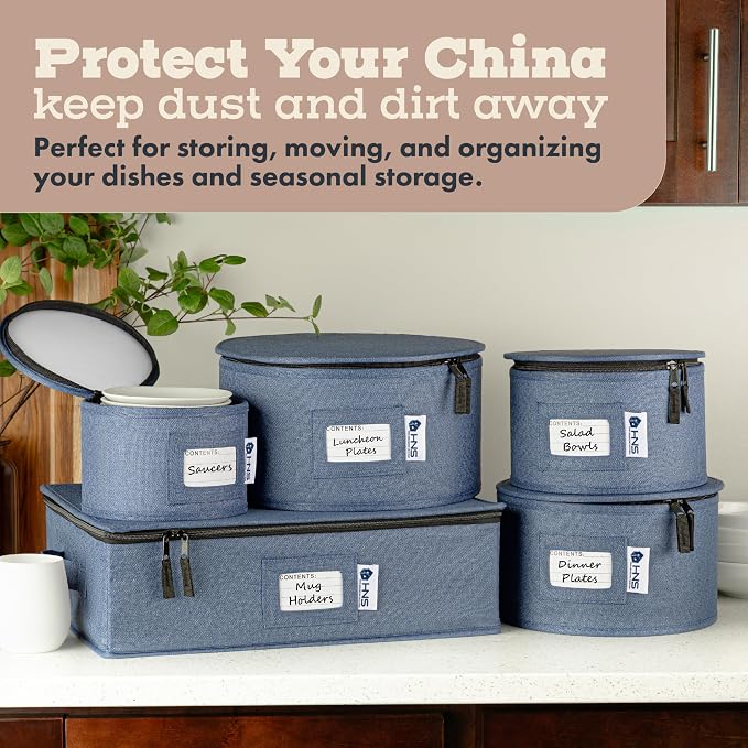 Hard Shell China Storage Containers 5-Piece Set Moving Boxes - Image 4