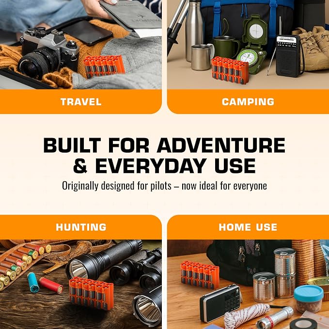 AA Battery Storage Caddy by Storacell, Holds 12 Batteries - Image 3