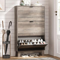 Shoe Cabinet Storage for Entryway by HUANLEGO