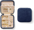 Benevolence LA Plush Velvet Jewelry Box | Travel Jewelry Case Organizer by BenevolenceLA