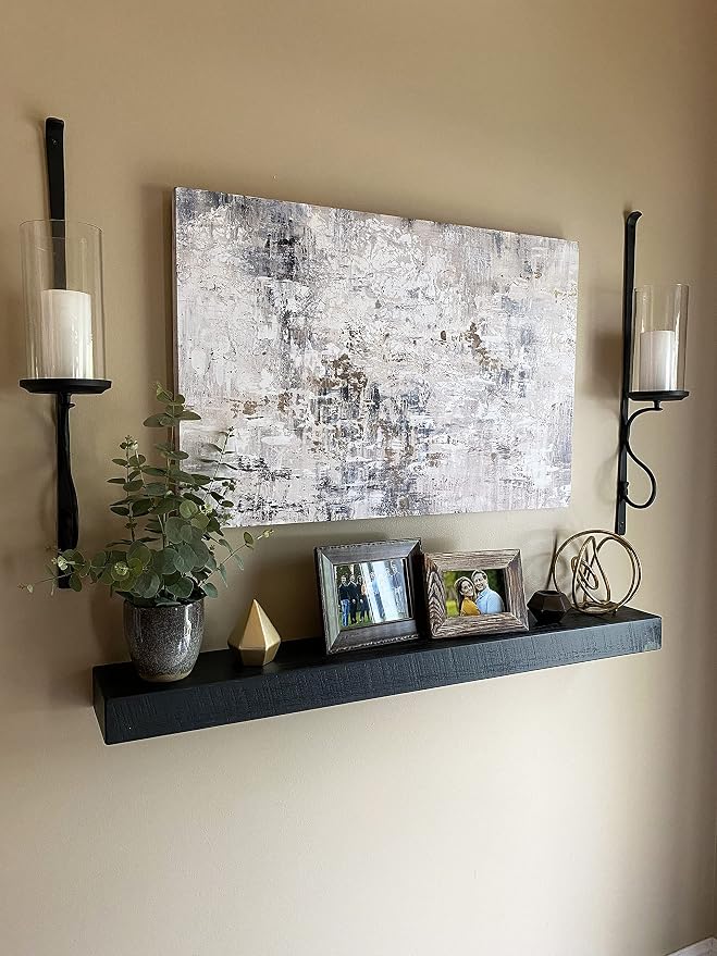joelsantiques - 30 Inch Wooden Floating Shelves - Image 2