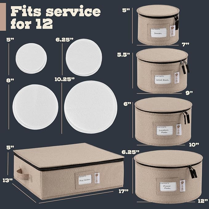 Hard Shell China Storage Containers 5-Piece Set Moving Boxes - Image 3