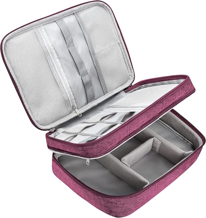 CILLA Electronics Organizer Travel, Travel Cord Organizer Case, Compact by CILLA