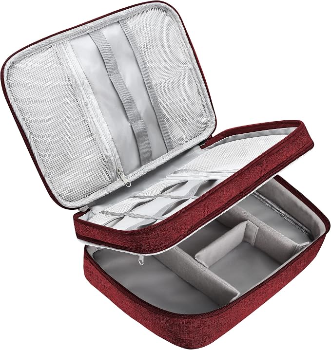 CILLA Electronics Organizer Travel, Travel Cord Organizer Case, Compact by CILLA