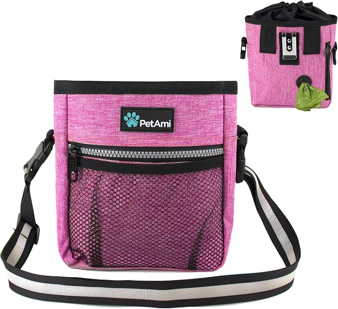 PetAmi Dog Treat Pouch, Pet Treat Pouch by PetAmi