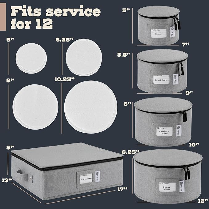 Hard Shell China Storage Containers 5-Piece Set Moving Boxes - Image 3