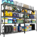 Storage Shelves Heavy Duty, 5-Tier Adjustable Metal Industrial Utility Shelf by ROOMTEC