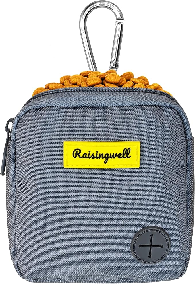 Dog Treat Pouch for Pet Walking and Training by Raisingwell