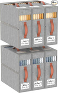 6 Pack Bed Sheet Organizers and Storage by JOYMEEZO