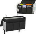 Dual-purpose Bedside Caddy Bedside Organizer, Bed Caddy by Edudif