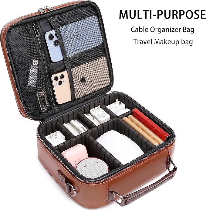 KYALOU Electronics Travel Organizer, Large Electronic Accessories Cable Case - Image 4