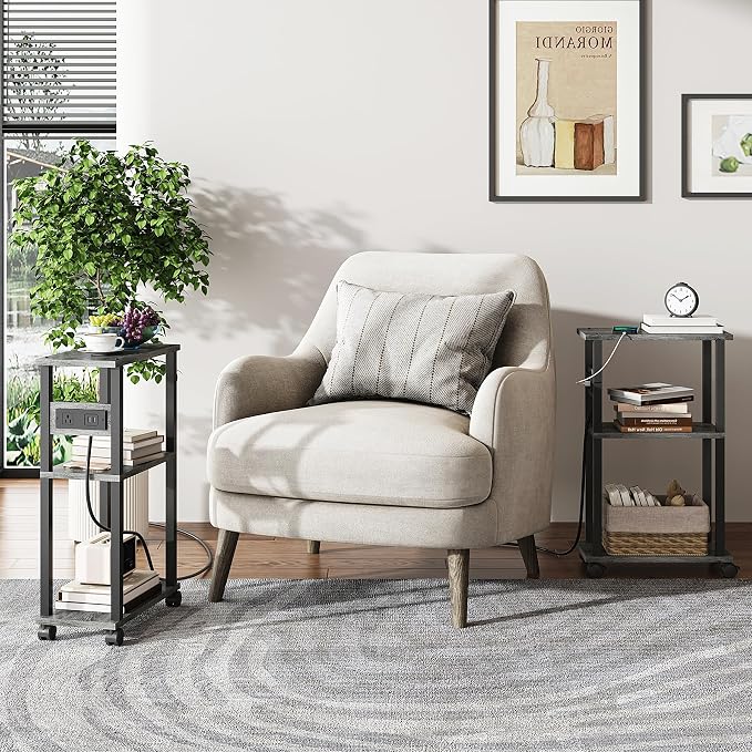 TUTOTAK Small Narrow Side Table - Image 6