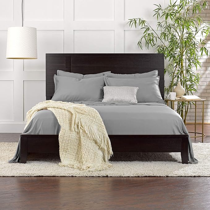 Queen Pillowcases by Pure Bamboo, Genuine 100% Organic Viscose Derived from - Image 6