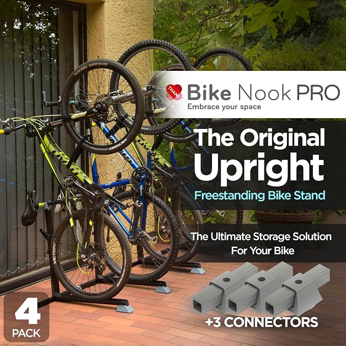 Bike Nook Pro Stand & Vertical Storage Rack - Image 2