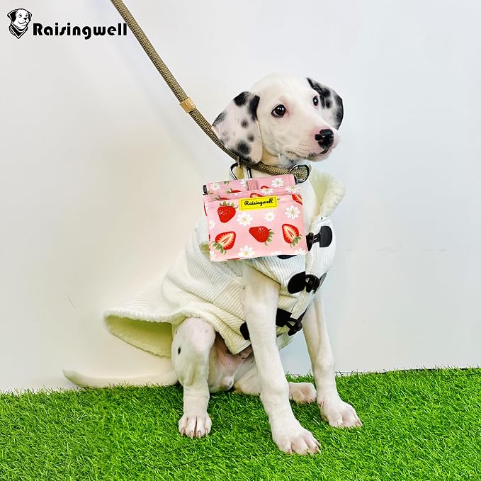 Dog Treat Pouch, Cotton Pocket Sized Training Holder, Hand Free Walking Funny - Image 5