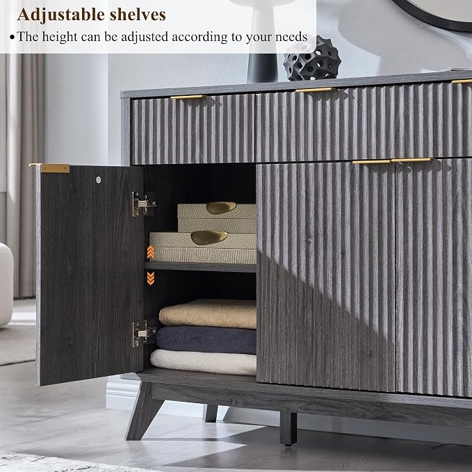 OKD Fluted Storage Cabinet - Image 6