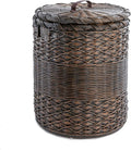 The Basket Lady Round Wicker Laundry Hamper, Extra Large, 23 in Dia x 28 in H by TheBasketLady