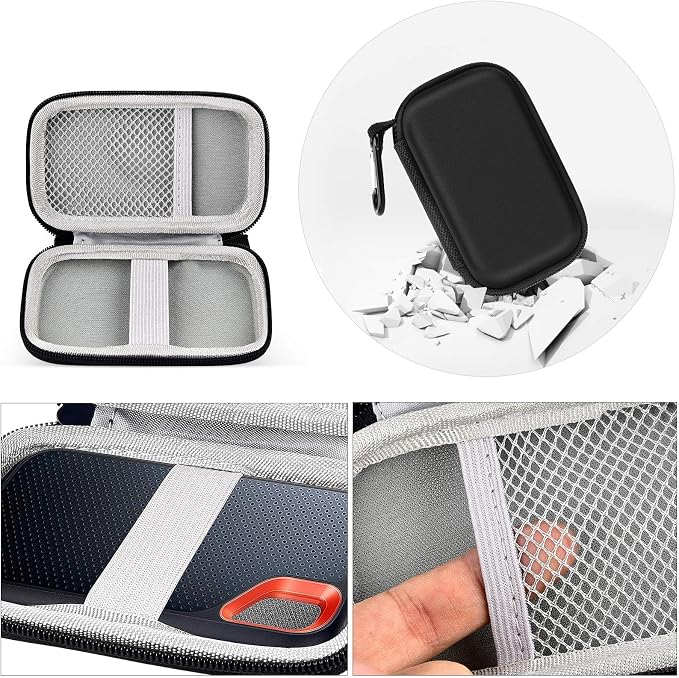 Hard Case Compatible with SanDisk 500GB/ 1TB/ 2TB/ 4TB Extreme Portable SSD - Image 4