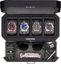 ROTHWELL 4 Slot Leather Watch Box by RothwellSanFrancisco