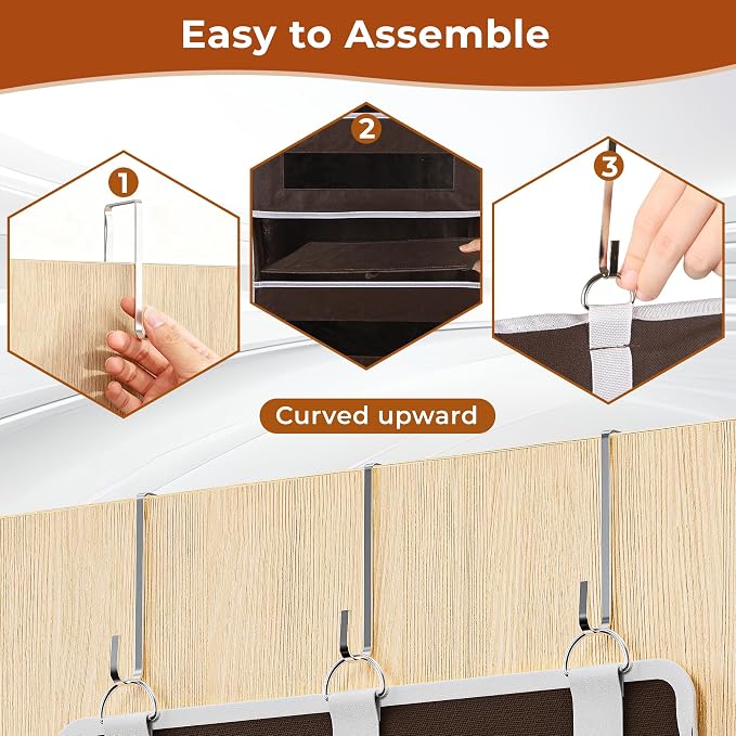 5-Tier Over The Door Storage Organizer - Image 6