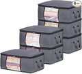 6 Pack Clothes Storage Bags by BiCINE