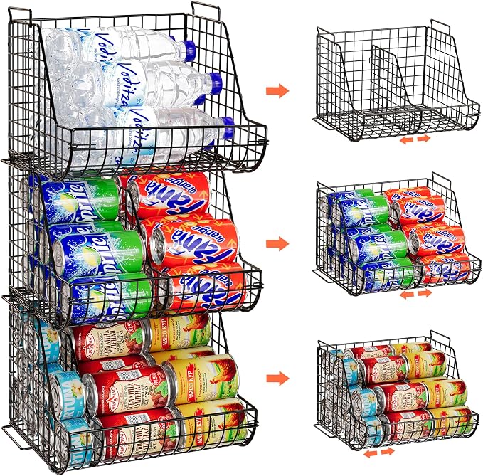 Stacking Can Dispensers 3 Tier by Lyuwanxian