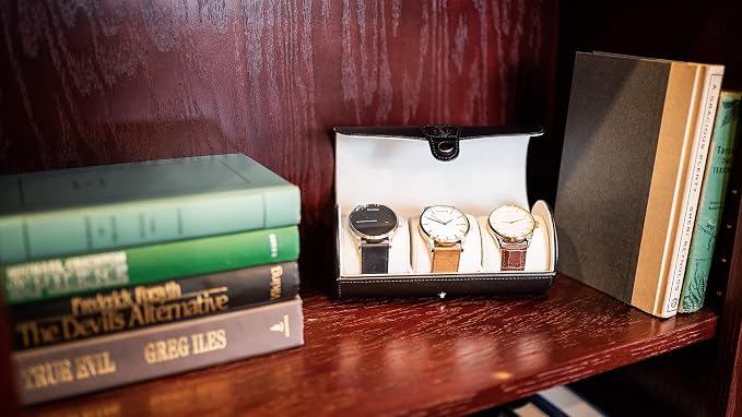 Case Elegance Travel Watch Case Roll Organizer - Image 6