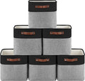 Collapsible Fabric Cube Storage Bins 11x11×11 by Patvingot