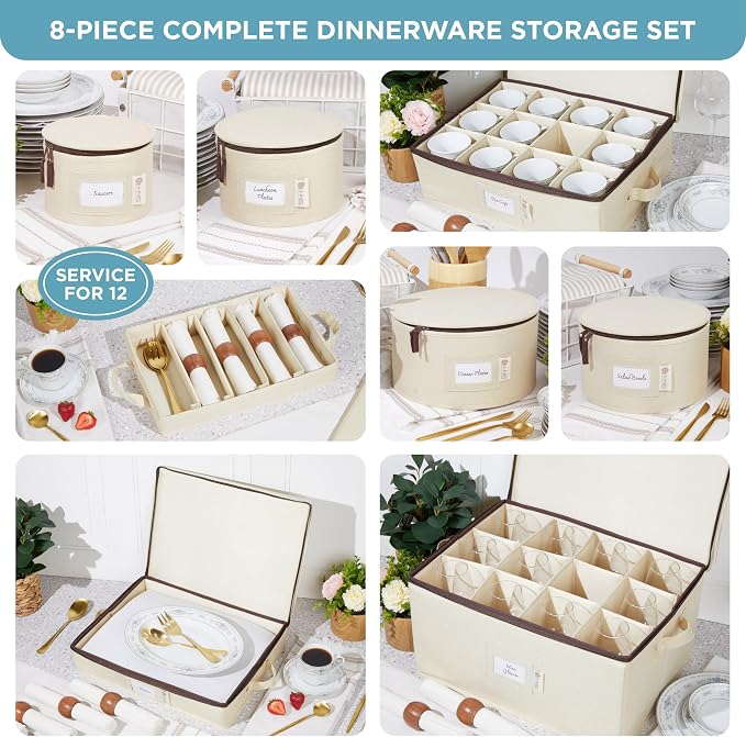 Hard Shell China Storage Containers 8-Piece Set Moving Boxes - Image 6
