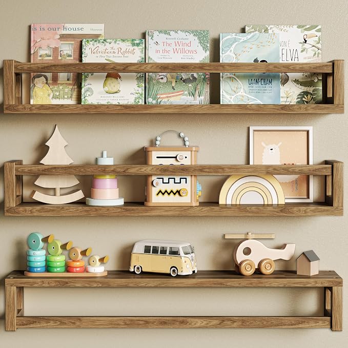 Upgraded Thick Floating Shelves by Makestorageclosetolife
