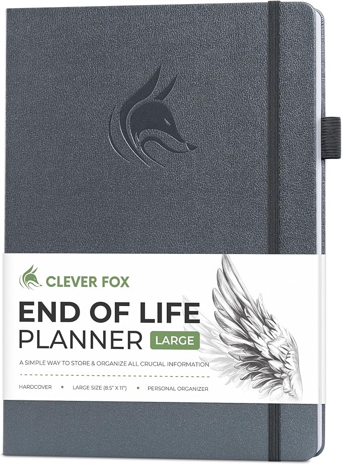 Clever Fox End of Life Planner – Final Arrangements Organizer by CleverFox