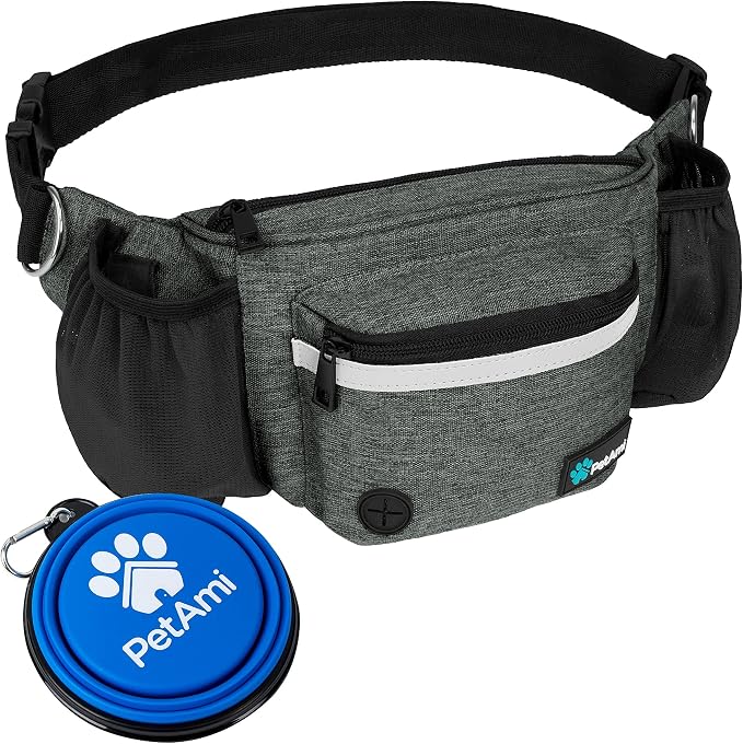 PetAmi Dog Fanny Pack, Treat Pouch by PetAmi