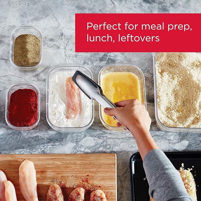 Rubbermaid Brilliance BPA Free 44-Piece Food Storage Containers Set Airtight - Image 3
