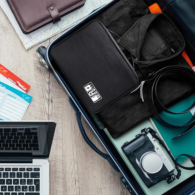 SELLYFELLY Electronics Organizer Travel Universal Cable Organizer Bag - Image 9