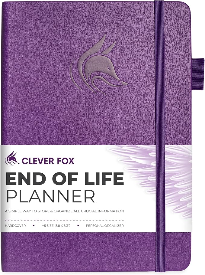 Clever Fox End of Life Planner – Final Arrangements Organizer by CleverFox