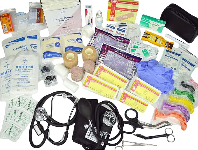Lightning X First Responder EMT/EMS Backpack Stocked First Aid Supplies Kit B - Image 7