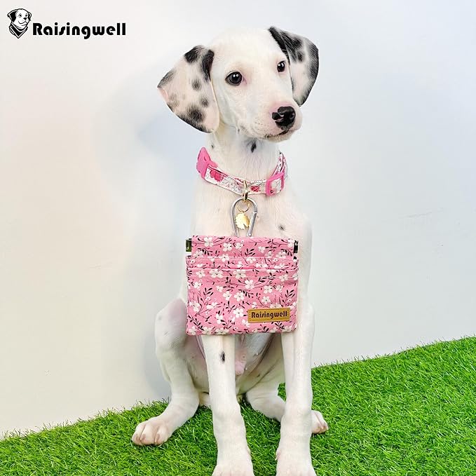 Dog Treat Pouch, Small Cotton Pocket Sized Training Holder, Hand Free Walking - Image 5