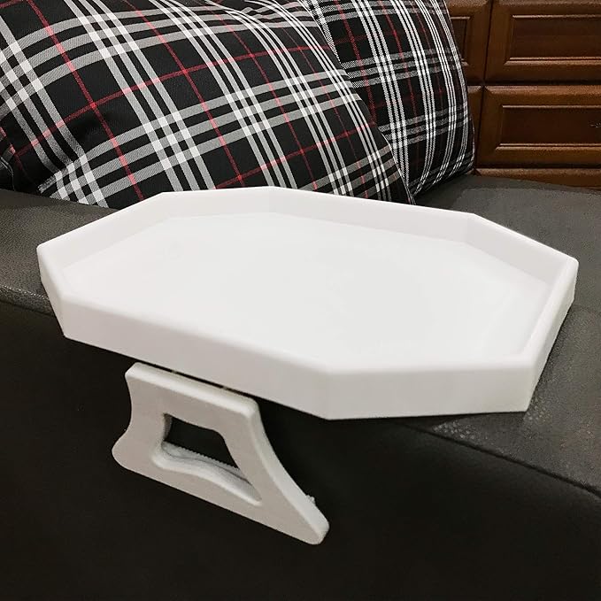 Side Tables Sofa Armrest Clip-On Table, Recliner Armchair Organizer Tray by Forzaddik