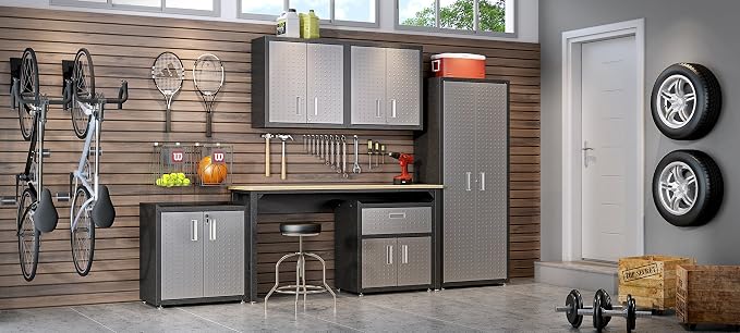 Manhattan Comfort Fortress Collection Convenient Durable Mobile Garage Chest - Image 9