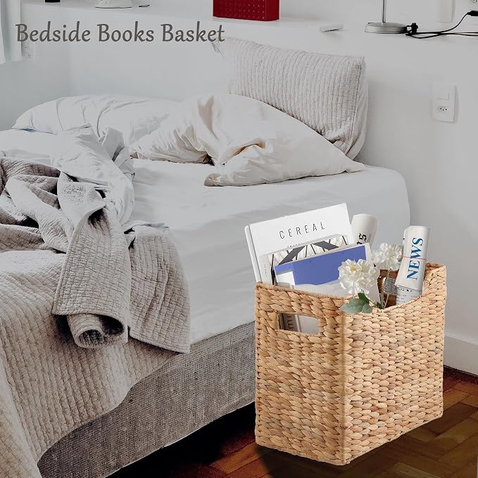 Magazines Holders, Handwoven Magazine Basket - Image 8