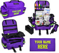 Lightning X Personalized First Responder EMT EMS Trauma Bag w/Stocked First Aid by LightningXProducts