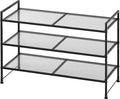 Simple Houseware 3-Tier Stackable Mesh Shoe Rack by SimpleHouseware