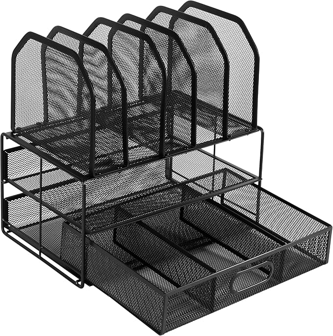 Amazon Basics Mesh Desk Organizer by AmazonBasics