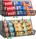 2-Tier Stackable Can Organizer for Pantry Shelves, 2 Pack Soda Can Organizer by Lyuwanxian