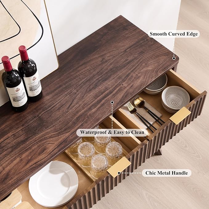 OKD Fluted Storage Cabinet - Image 3