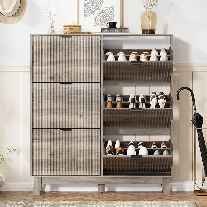 Shoe Cabinet Storage for Entryway - Image 7