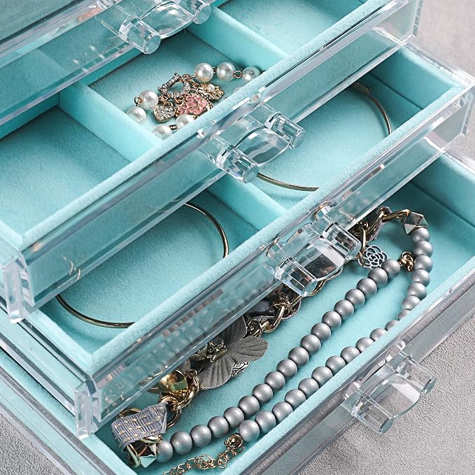Frebeauty Extra Large Acrylic Jewelry Box - Image 2