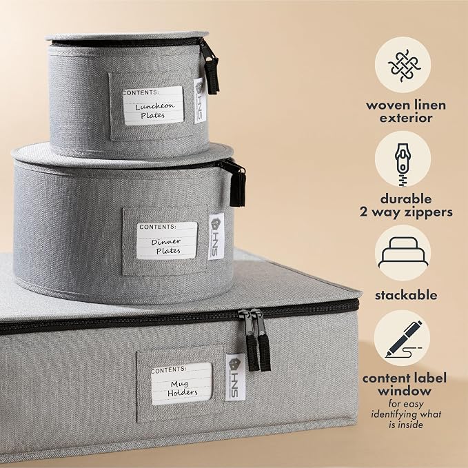Hard Shell China Storage Containers 5-Piece Set Moving Boxes - Image 2