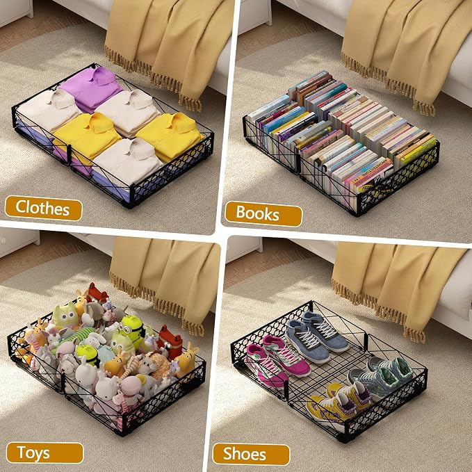 NADAMOO Low Profile Under Bed Storage - Image 8