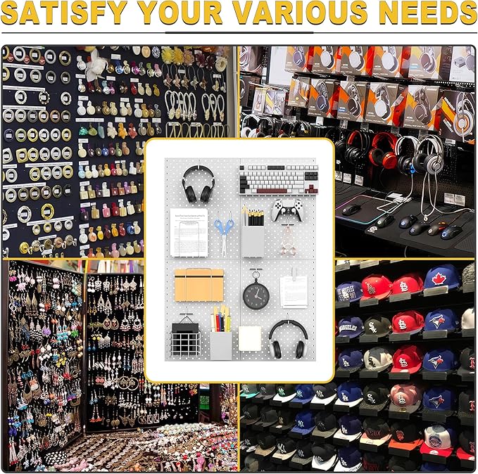 Ultrawall Metal Pegboard Panels, Pegboard Wall Organizer, Peg Boards - Image 6
